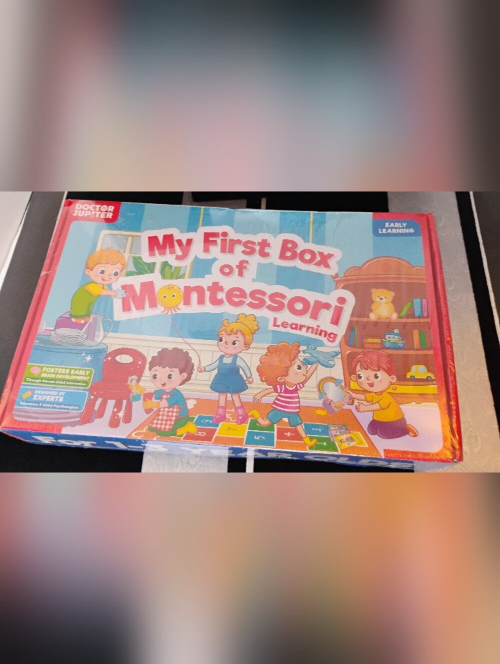 Doctor Jupiter My First Box Of Montessori Learning 1- 3 Years Old New